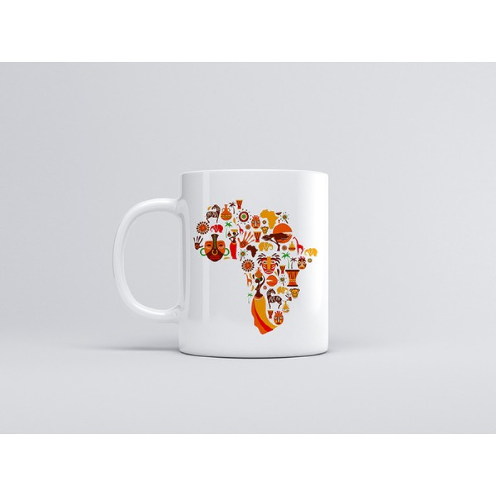 Uadac Afrıcan Map Kupa Mug Oto Boyaları Fiyatı