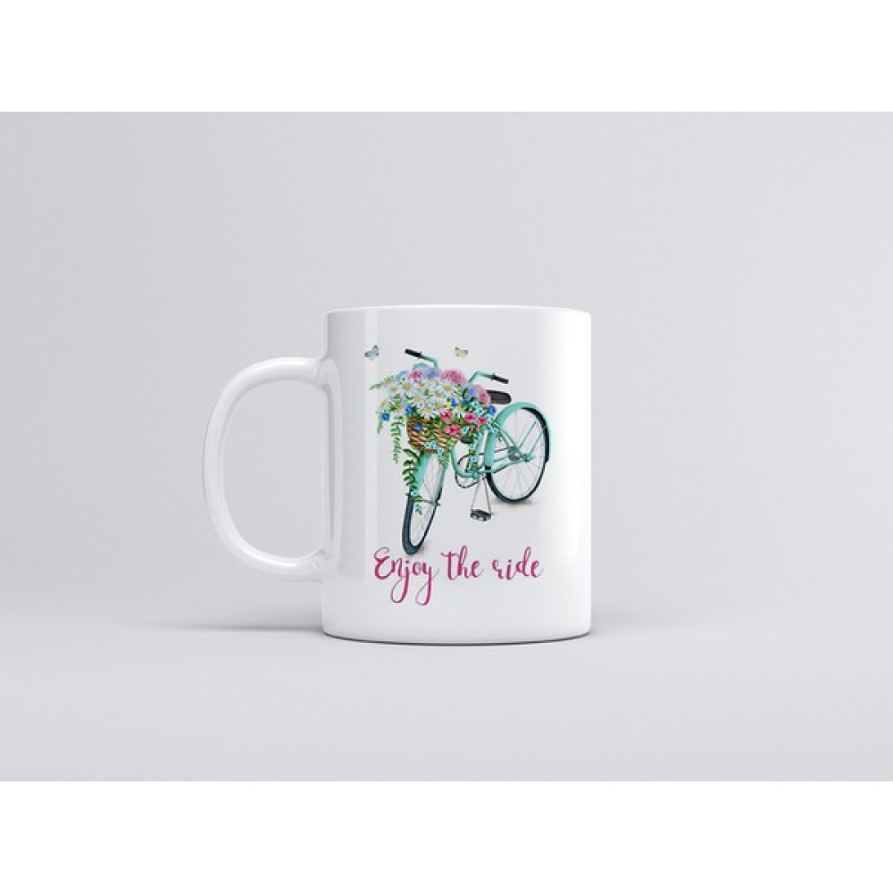 Uadac Bisiklet Çiçekli 02KUPA Mug Oto Boyaları Fiyatı