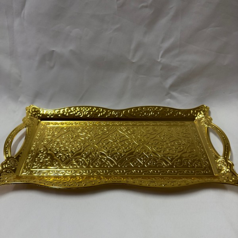 UAE Zamak Tepsili Cezveli Büşra Kahve Fincan Seti Siyah 2'li - Gold Servis Tepsisi Fiyatı