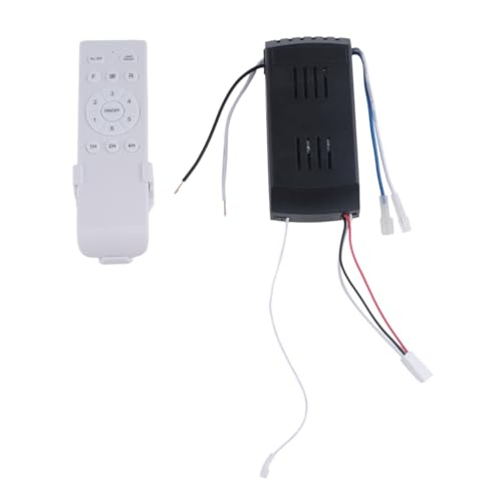 uaelua Universal Ceiling Fan Remote Control Kit Replacement, 6-Speed & Timing, Remote Replacement for DC Ceiling Fan Light
