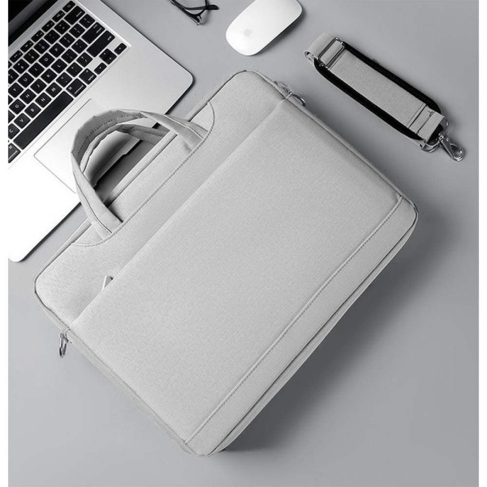 Uapqgm Bilgisayar Çantası 17.3 Inç Hava Yastığı El Crossbody Laptop Çantası (Yurt Dışından) - Gri Telefon Kılıfı Fiyatı