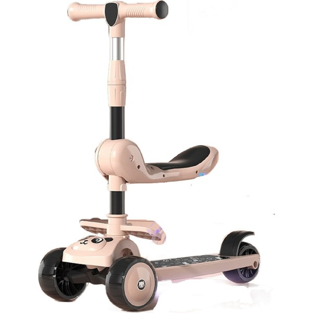 Uapqgm Çocuk Scooter'ı Oturabilir ve Kayabilir (Yurt Dışından) - Pembe Pedallı Araçlar Fiyatı