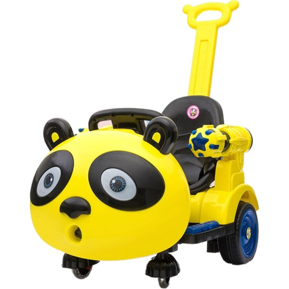 Uapqgm Panda Çocuk Elektrikli Araba Dört Tekerlekli Arabası Bebek Kapalı Sallanan Araba Uzaktan Kumanda Oyuncak Araba Oturabilir Insan Arabası (Yur... Pedallı Araçlar Fiyatı