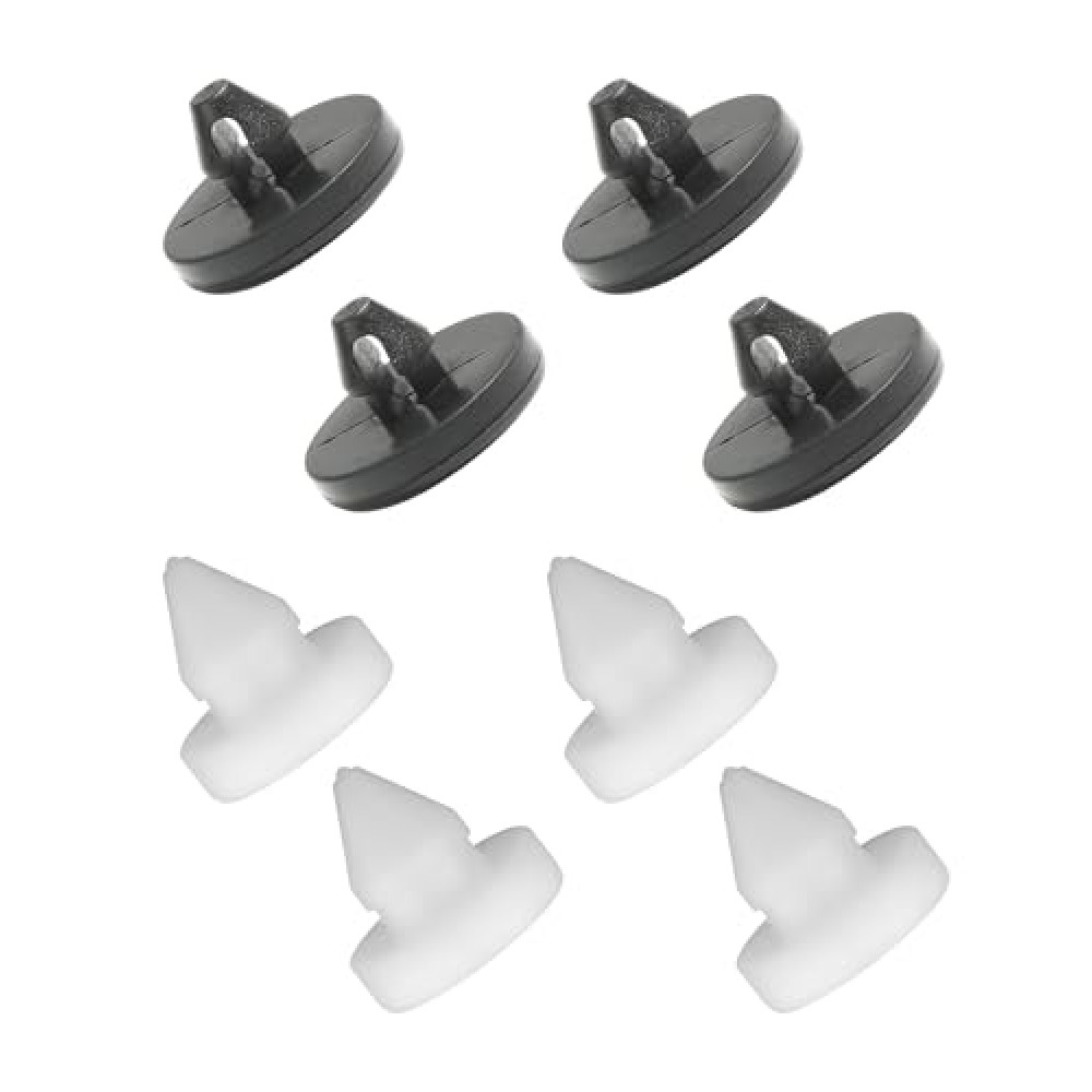 UBOG 8PCS Brake Light Switch Stopper,Car Accessories Brake Switch Stopper,Automotive Clutch Pedal Stopper,Rubber Brake Pedal Stop Pad,Brake Pedal Stopper,Replace OEM 46505-SA5-000,90541-06036