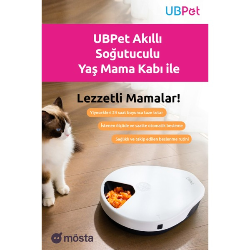 Ubpet Akıllı Soğutuculu Yaş Mama Kabı Evcil Hayvan Ürünleri Fiyatı