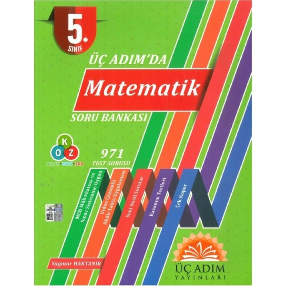 Üç Adım Yayınları 5. Sınıf Üç Adımda Matematik Soru Bankası Matematik Fiyatı