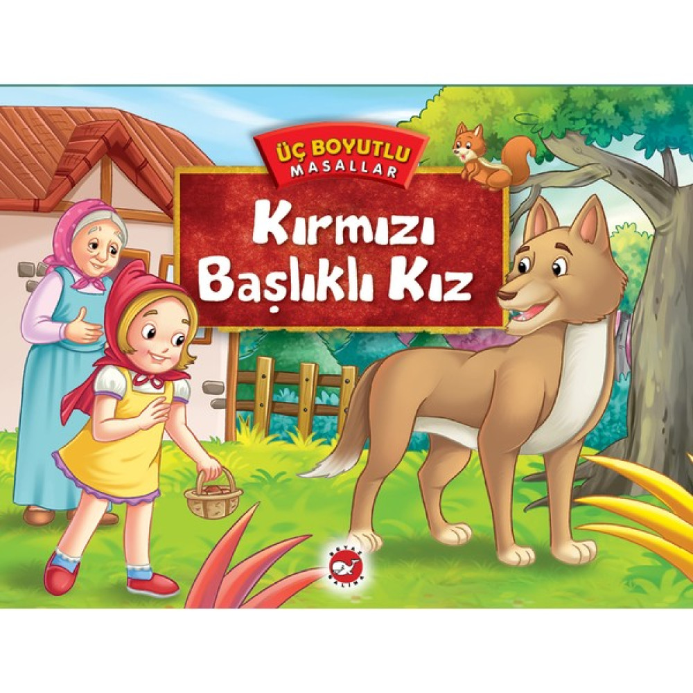 Üç Boyutlu Masallar: Kırmızı Başlıklı Kız Çocuk Masal Fiyatı