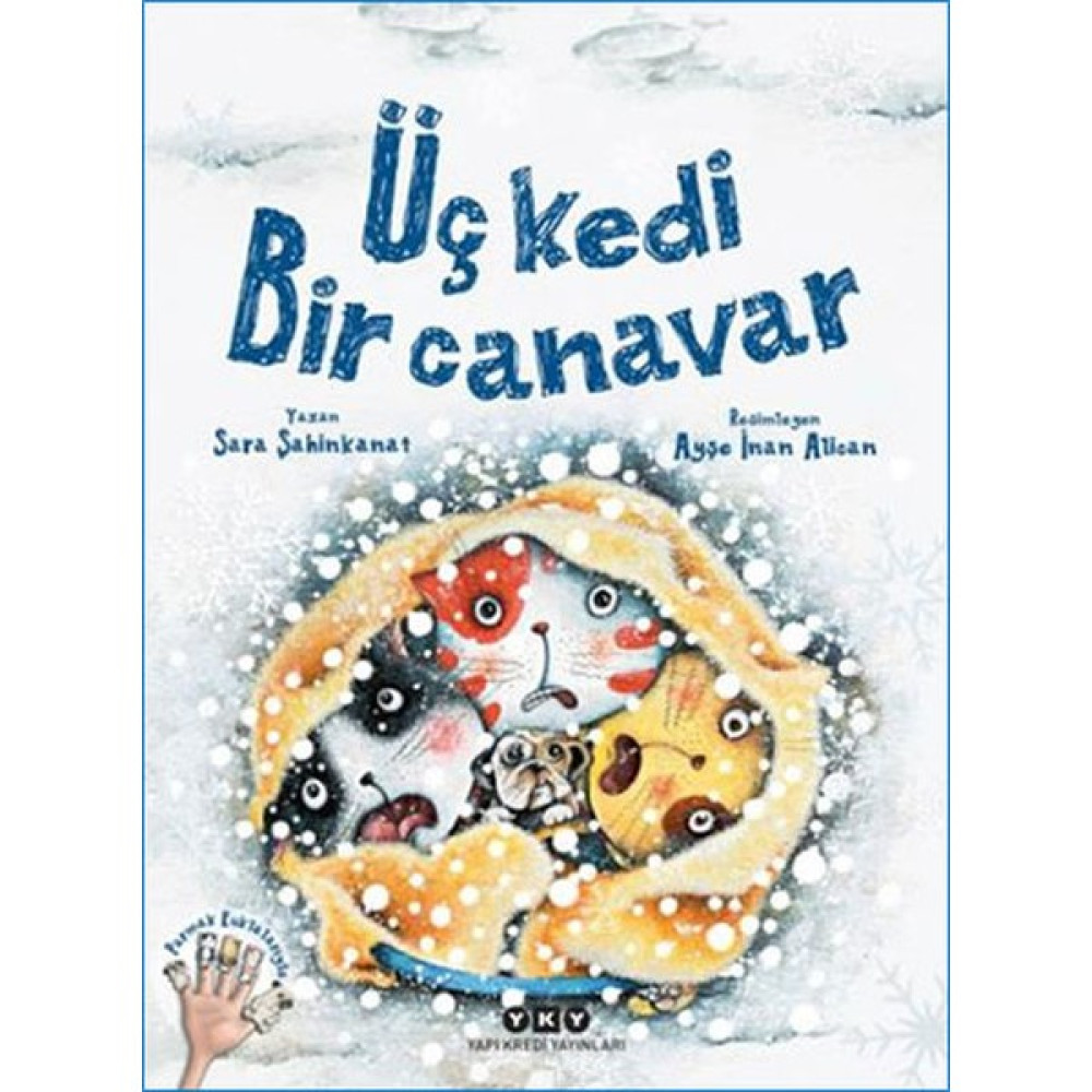 Üç Kedi Bir Canavar (Ciltli) - Sara Şahinkanat Çocuk Masal Fiyatı