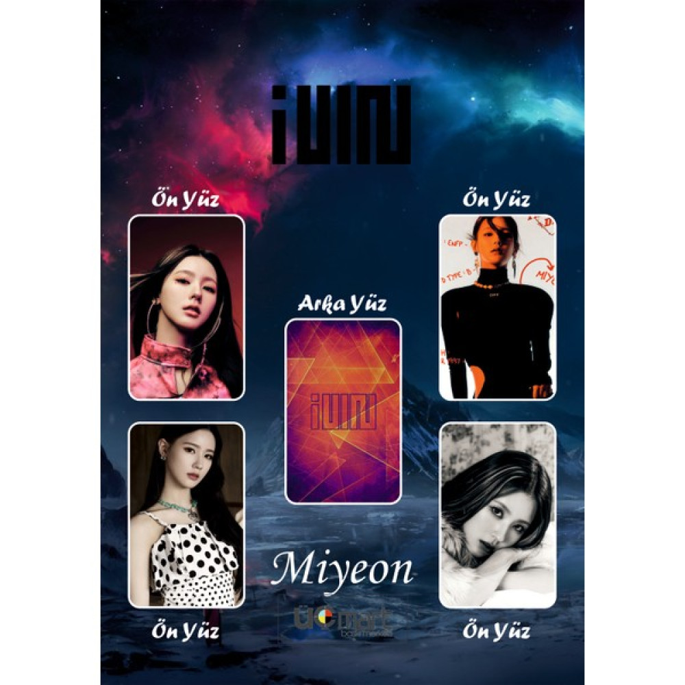 Üç Mart Baskı Merkezi (G)-Idle-Miyeon Photocard Yüksek Kalite (Fotokart,pc) - Miyeon1 Fotokopi Kağıdı Fiyatı