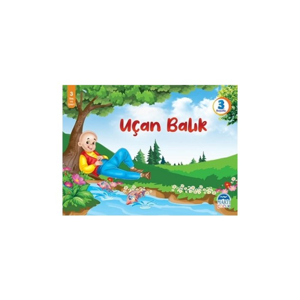 Uçan Balık (3 Boyutlu) - Mehmet Orhan Çocuk Öykü Fiyatı