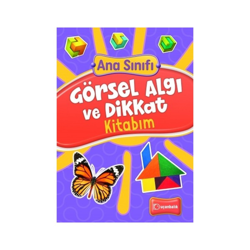 Uçanbalık Ana Sınıfı Görsel Algı ve Dikkat KİTABIM Kaynak Kitapları Fiyatı