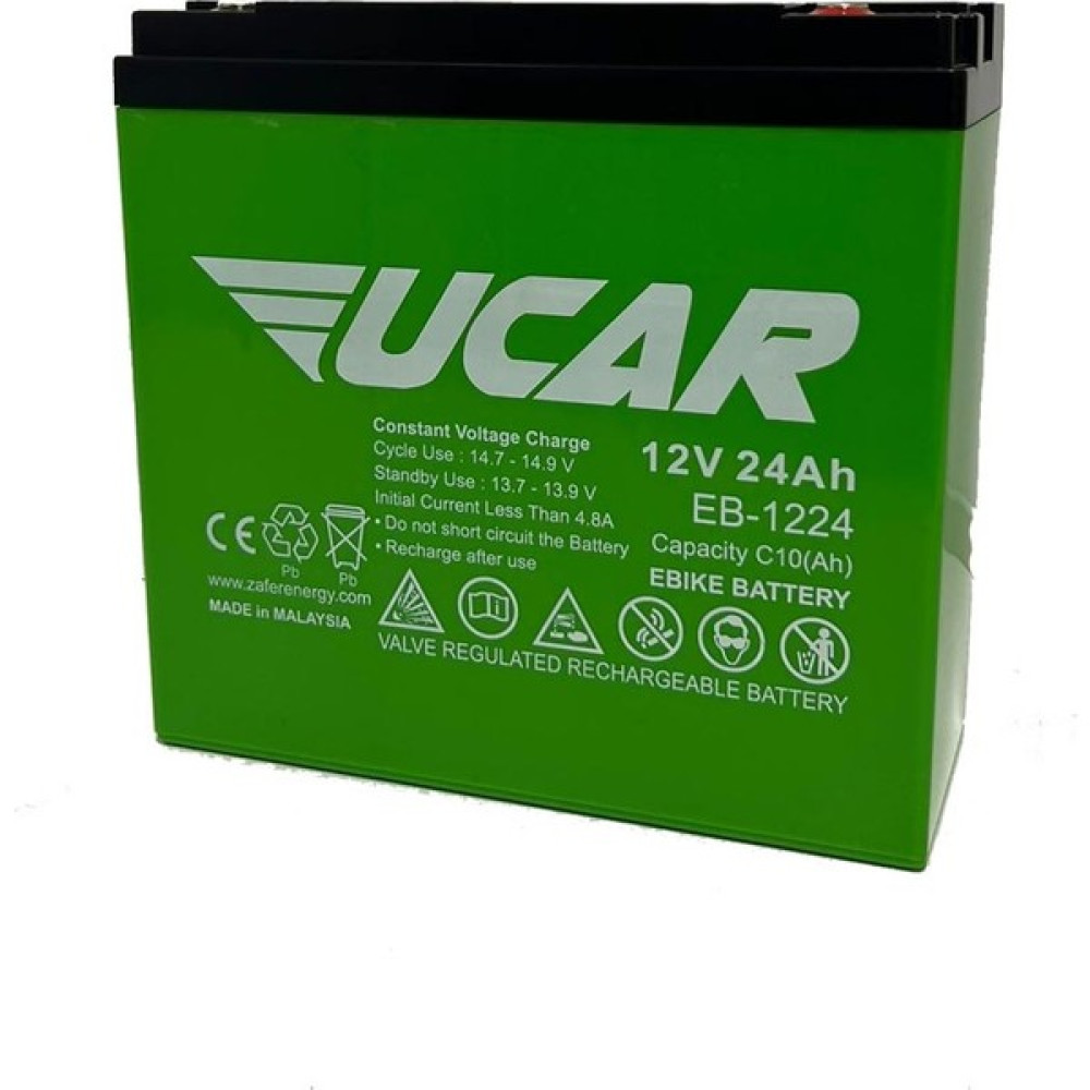Uçar Jel Akü 12 Volt 24 Ah Elektrikli Bisiklet Aküsü Akü Fiyatı