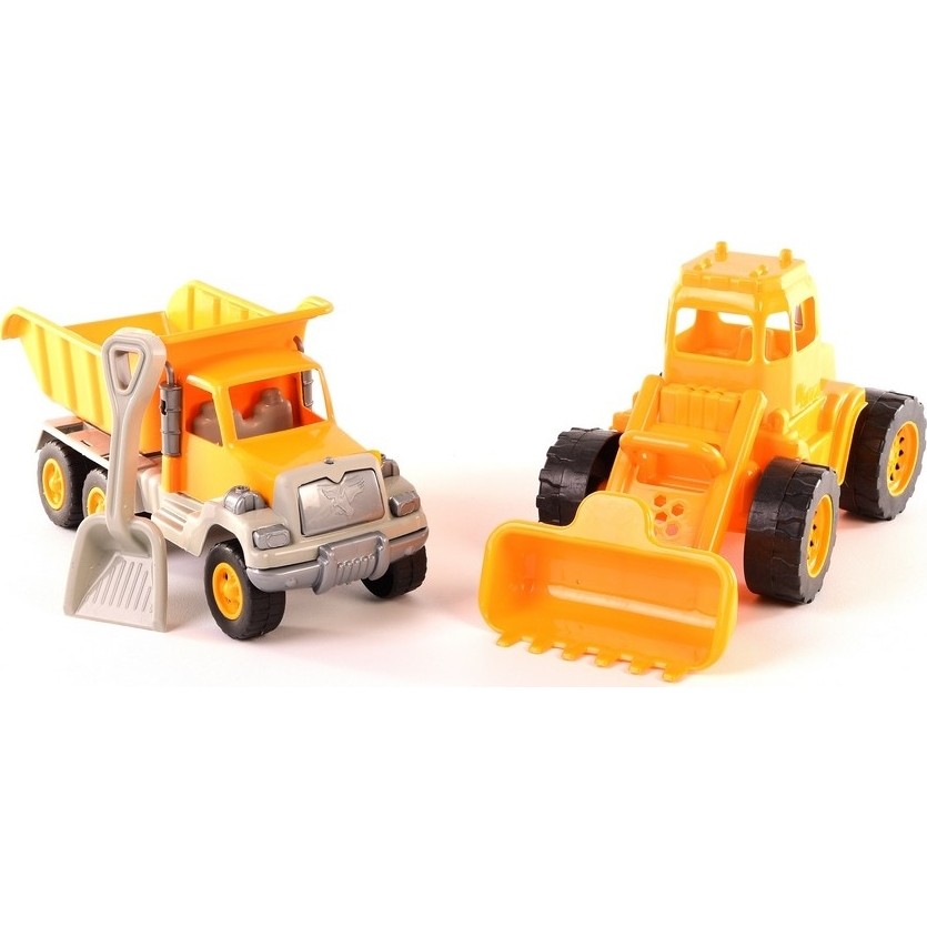 Uçar Kid 170 Oyuncak Kamyon ve Kepçe Kürekli 2 Li 9 x 26 cm Sarı Renkli Eğlenceli Araçlar Anne Bebek Oyuncak Fiyatı