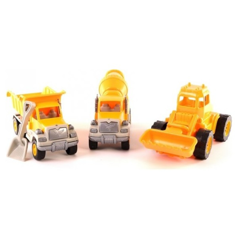 Uçar Kid Oyuncak Inşaat Seti Kamyon-Kepçe-Silindir 26X13 cm Oyuncak Araç Fiyatı