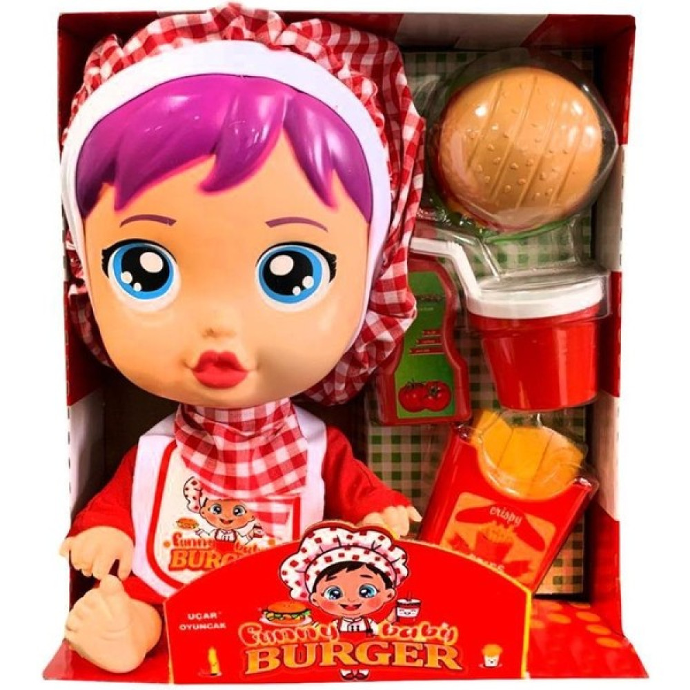 Uçar Oyuncak Funny Baby Mila Hamburger Ustası Oyun Seti - Renkli Oto Boyaları Fiyatı