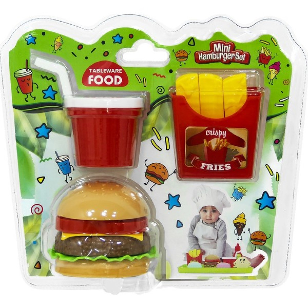 Uçar Tableware Mini Hamburger Seti Oyun Seti Fiyatı
