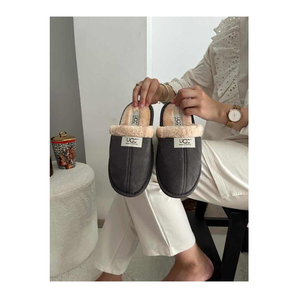 UCC Içi Kürklü Ev Terliği 42 Beden Unisex Sandalet Fiyatı