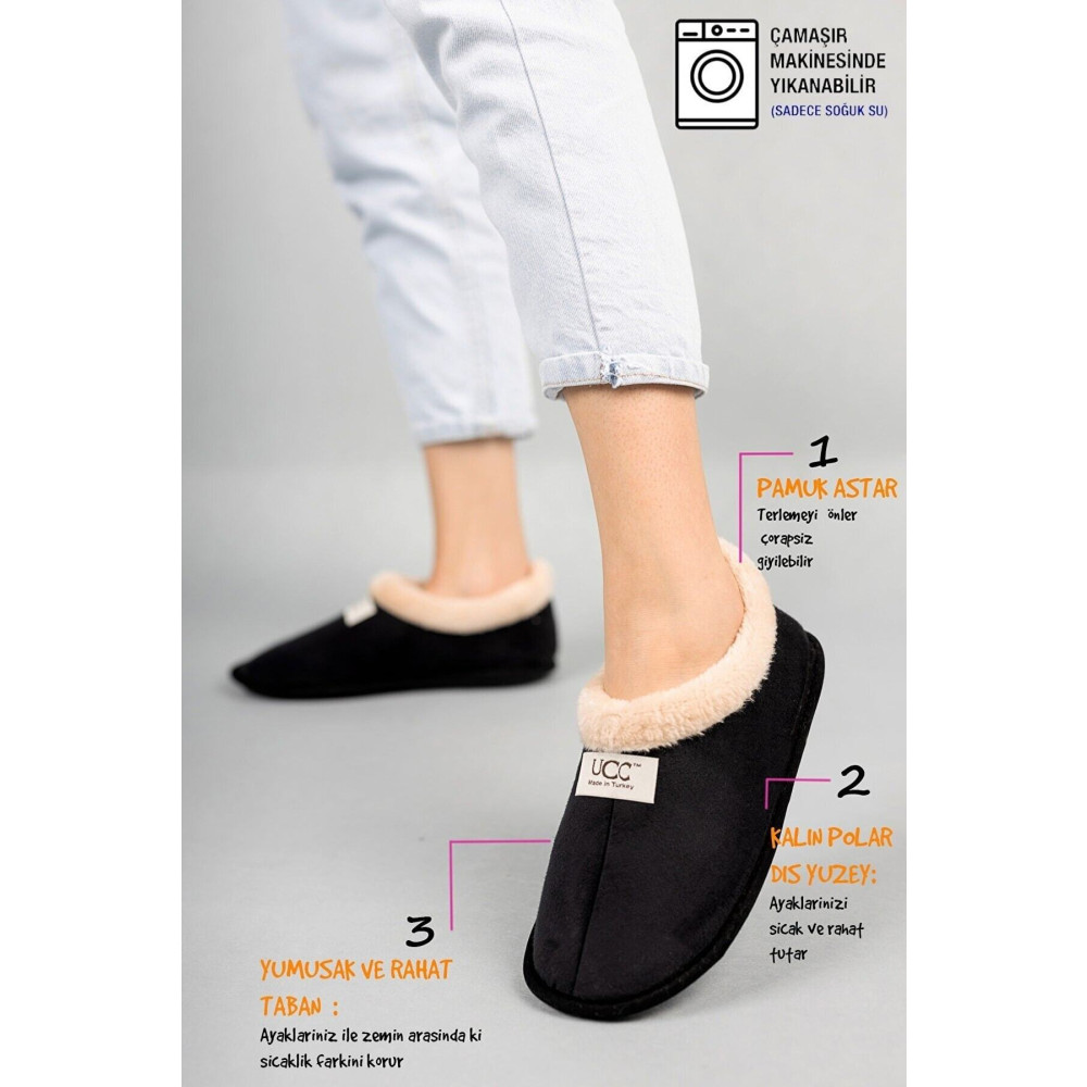 UCC Unisex İçi Peluş Kaydırmaz Taban Panduf 41 Beden Unisex Sandalet Fiyatı