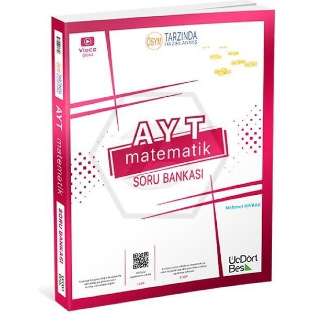 Üçdörtbeş Yayınları Ayt Matematik Soru Bankası 2023 Matematik Fiyatı