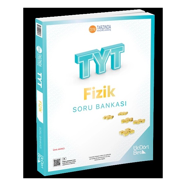ÜçDörtBeş Yayınları Tyt Fizik Soru Bankası Yeni Diğer Fiyatı
