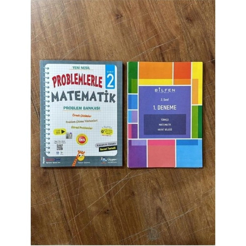 Üçgen Yayıncılık 2. Sınıf Problemlerle Matematik Problem Bankası Bilfen 2. Sınıf Tekli Deneme Matematik Fiyatı