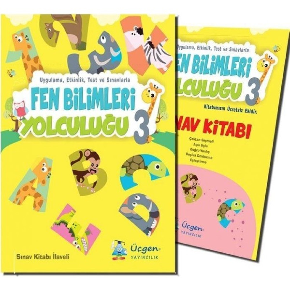 Üçgen Yayıncılık 3. Sınıf Fen Bilimleri Yolculuğu Fen - Bilişim ve Teknoloji Fiyatı