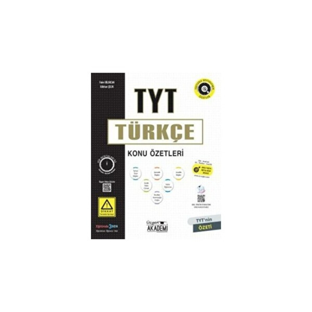 Üçgen Yayıncılık TYT Türkçe Konu Özetleri Üçgen Yayıncılık Temel Yeterlilik Testi (TYT) Fiyatı