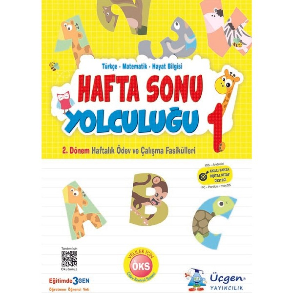 Üçgen Yayıncılık Üçgen 1.sınıf Hafta Sonu Yolculuğu - 2.dönem Kaynak Kitapları Fiyatı