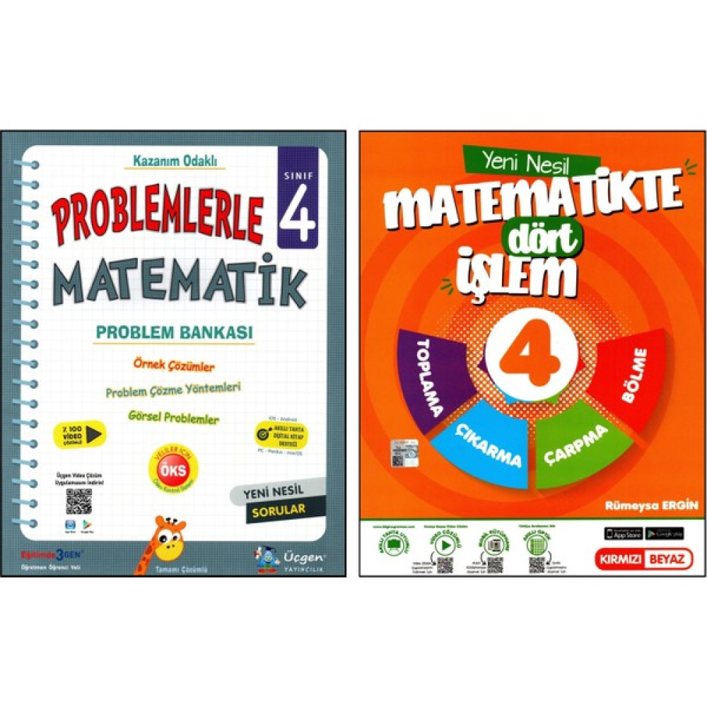 Üçgen Yayınları 4. Sınıf Problemlerle Matematik - Matematikte Dört İşlem 2 Kitap Matematik Fiyatı