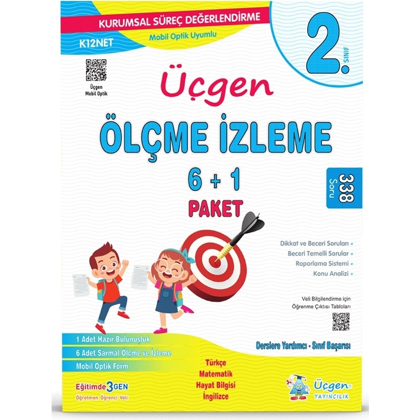 Üçgen Yayınları Üçgen 2026 2. Sınıf 7 Li Paket Deneme Mobil Optik Değerlendirmeli Güncel Müfredat Diğer Fiyatı