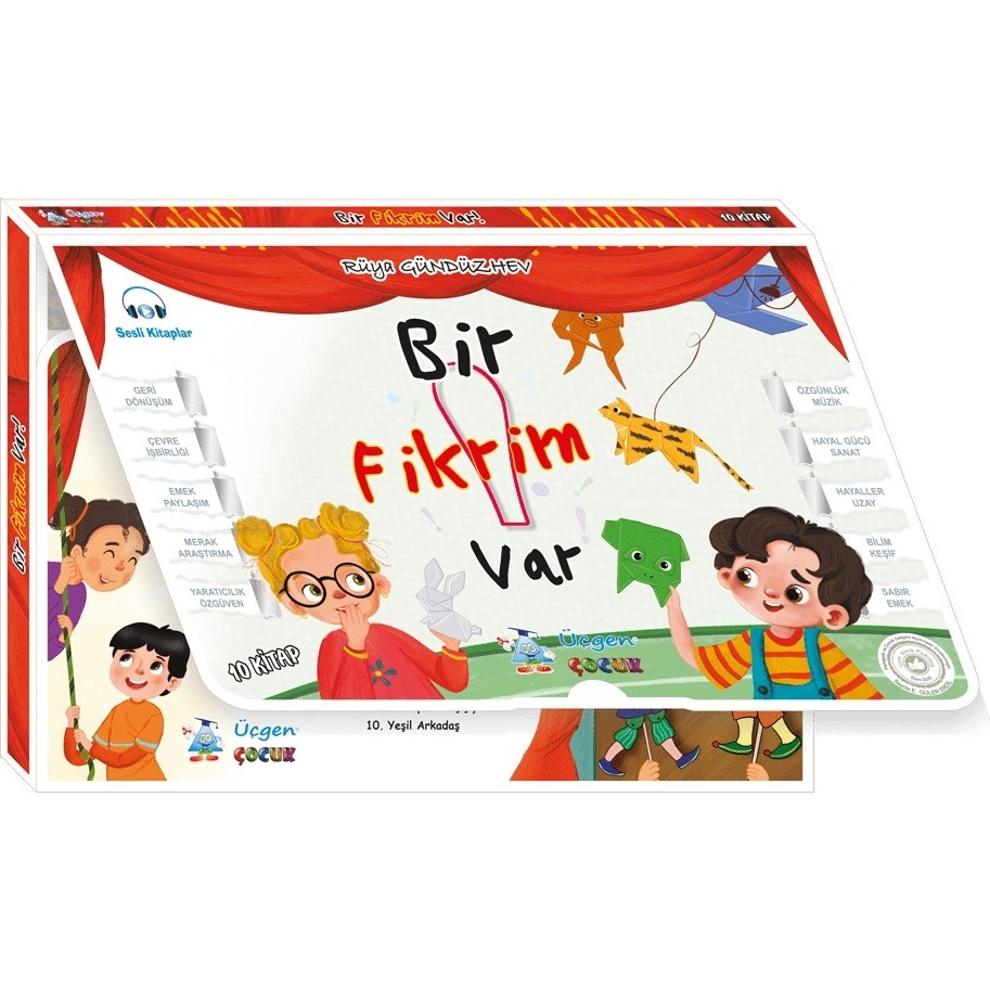 Üçgen Yayınları Üçgen Çocuk 1. Sınıf Bir Fikrim Var Serisi 10 Lu Hikaye Seti Diğer Fiyatı