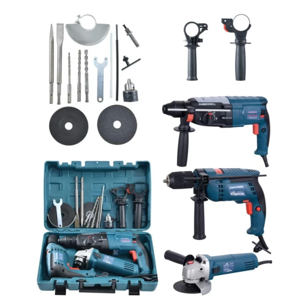 Uclu Set Kablolu (2-28 Hilti+115Mm Spral+13Mm Vidalama) Matkaplar Fiyatı