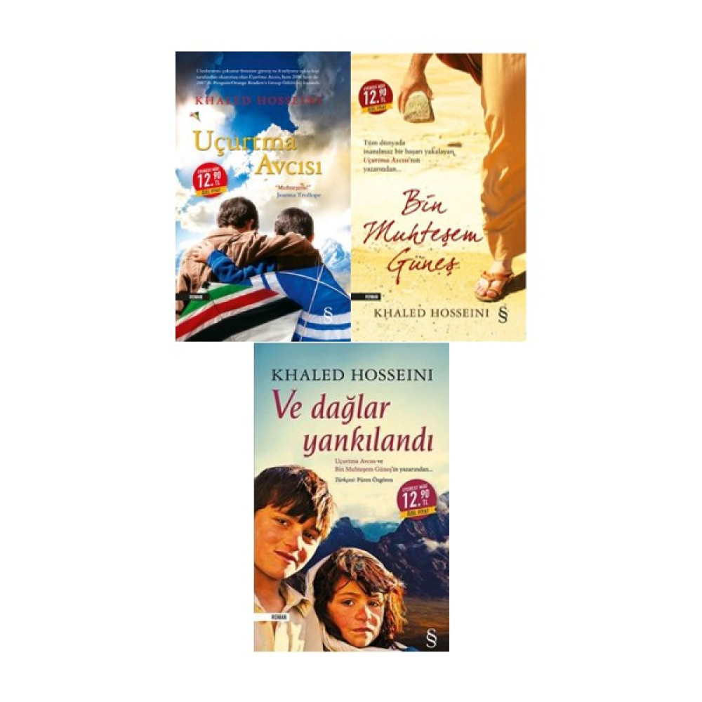 Uçurtma Avcısı - Bin Muhteşem Güneş - ve Dağlar Yankılandı ( Midi Boy Set ) Çeviri Romanlar Fiyatı
