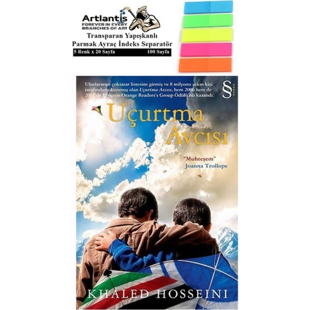 Uçurtma Avcısı Khaled Hosseini 330 Sayfa Karton Kapak 1 Adet Fosforlu Transparan Kitap Ayraç 1 Paket - Standart Öykü Kitapları Fiyatı