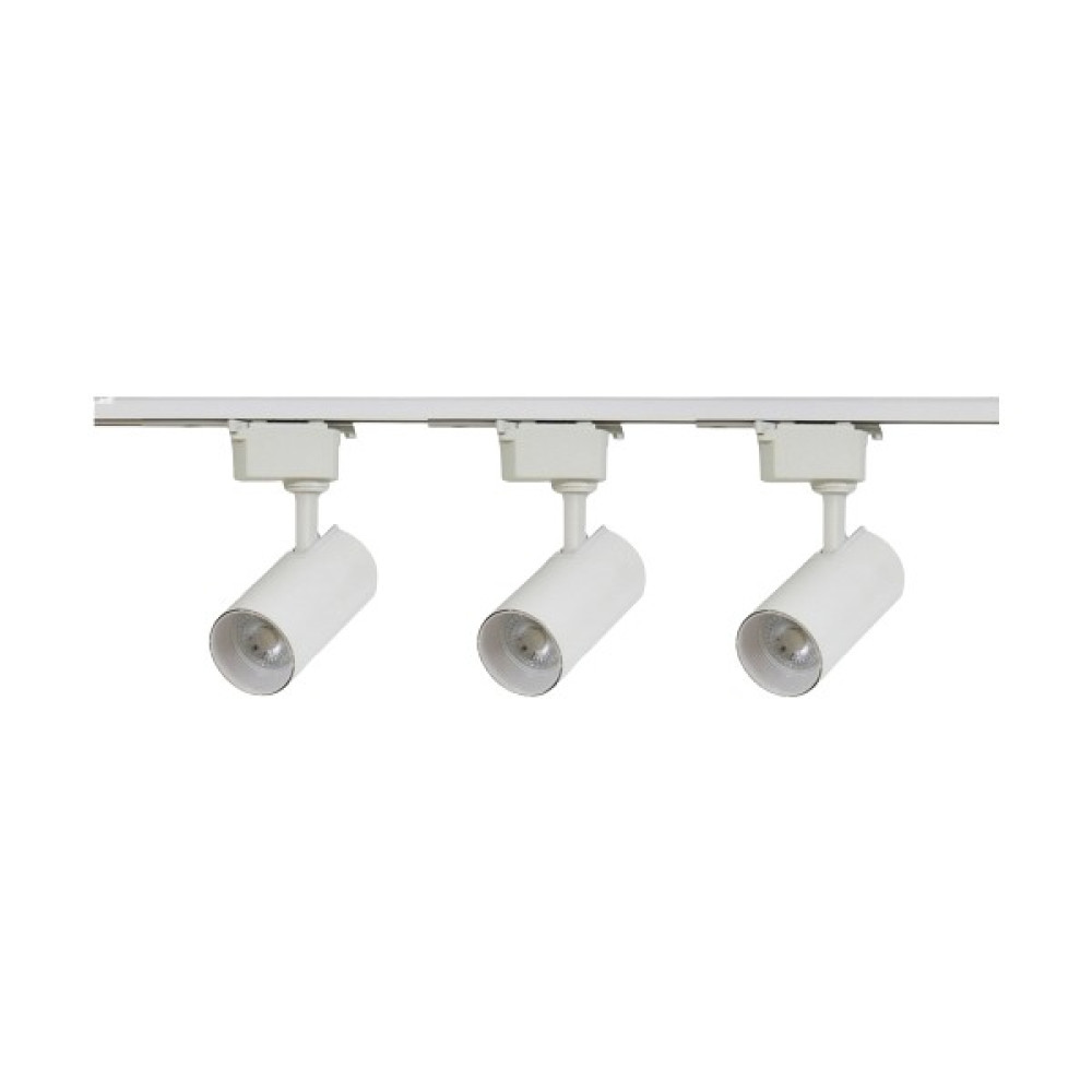 Ucuz Geldi Mini Ray Spot Set Gu-10 Duylu 3 Spot Lamba + 1 Mt Ray + 3 Gu10 Led Ampul Beyaz Kasa Sarı Işık Spot Fiyatı