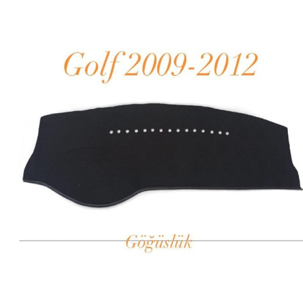 Ucuz Oto Kılıfı Halı Kumaş Golf 2009 - 2012 Arası Torpido Koruyucu Örtü - Siyah Oto Boyaları Fiyatı