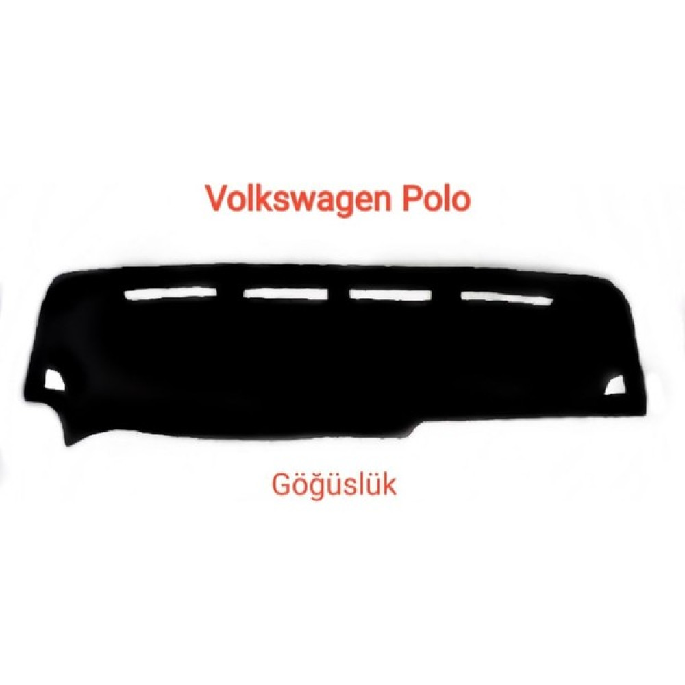 Ucuz Oto Kılıfı Halı Kumaş Volkswagen Polo Torpido Koruyucu Örtü - Siyah Oto Boyaları Fiyatı