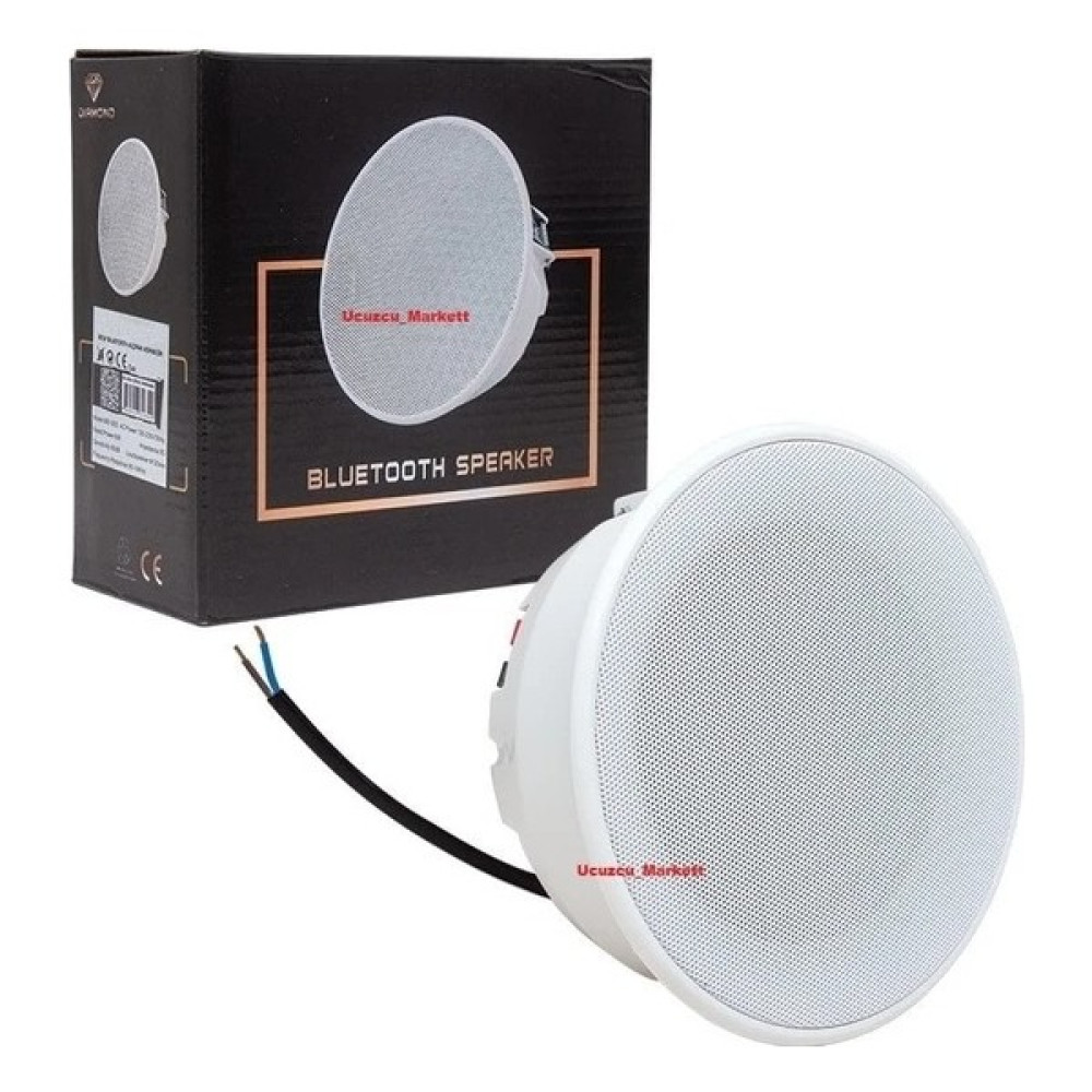 Ucuzcu Market Bluetooth Alçıpan Tavan Hoparlör (12 cm - 220 Volt Ile Direk Çalışır- Adaptör Gerektirmez) Oto Boyaları Fiyatı