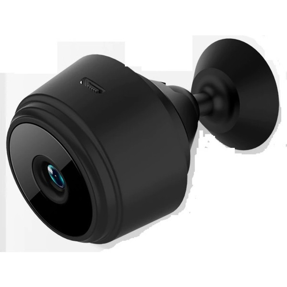 Ucuzcu Market Mini Wifi Kamera 1080P (Dünyanın Her Yerinden Uzaktan Izleme-Kayıtları Izleme Imkanı Veren Süper Ürün - Siyah Güvenlik Kameraları Fiyatı