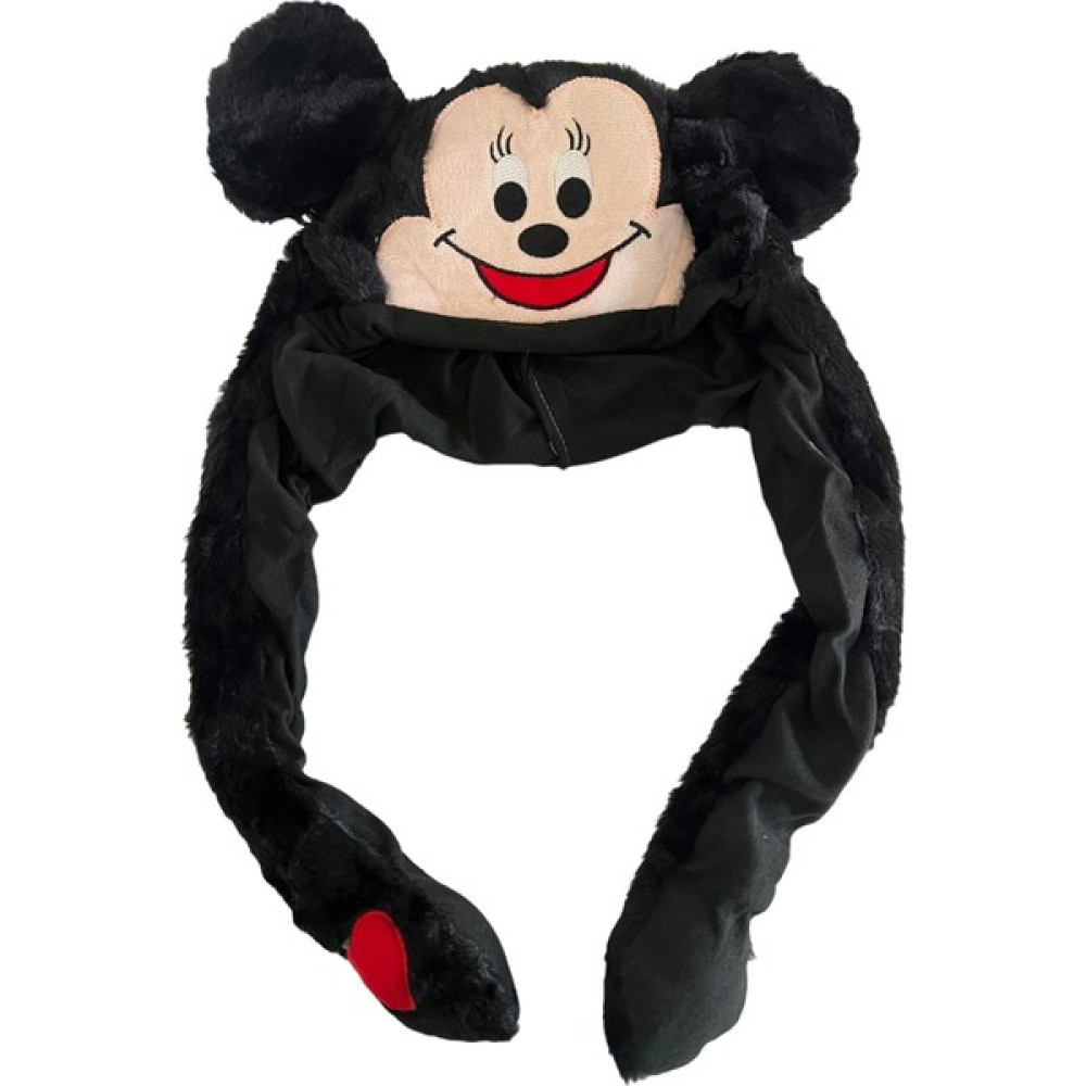 UDATOYS Mickey Mause Taç Pelüş LED Işıklı Miki Fare Şapka Hareketli Kulaklı Oyuncak 60CM Peluş Oyuncaklar Fiyatı