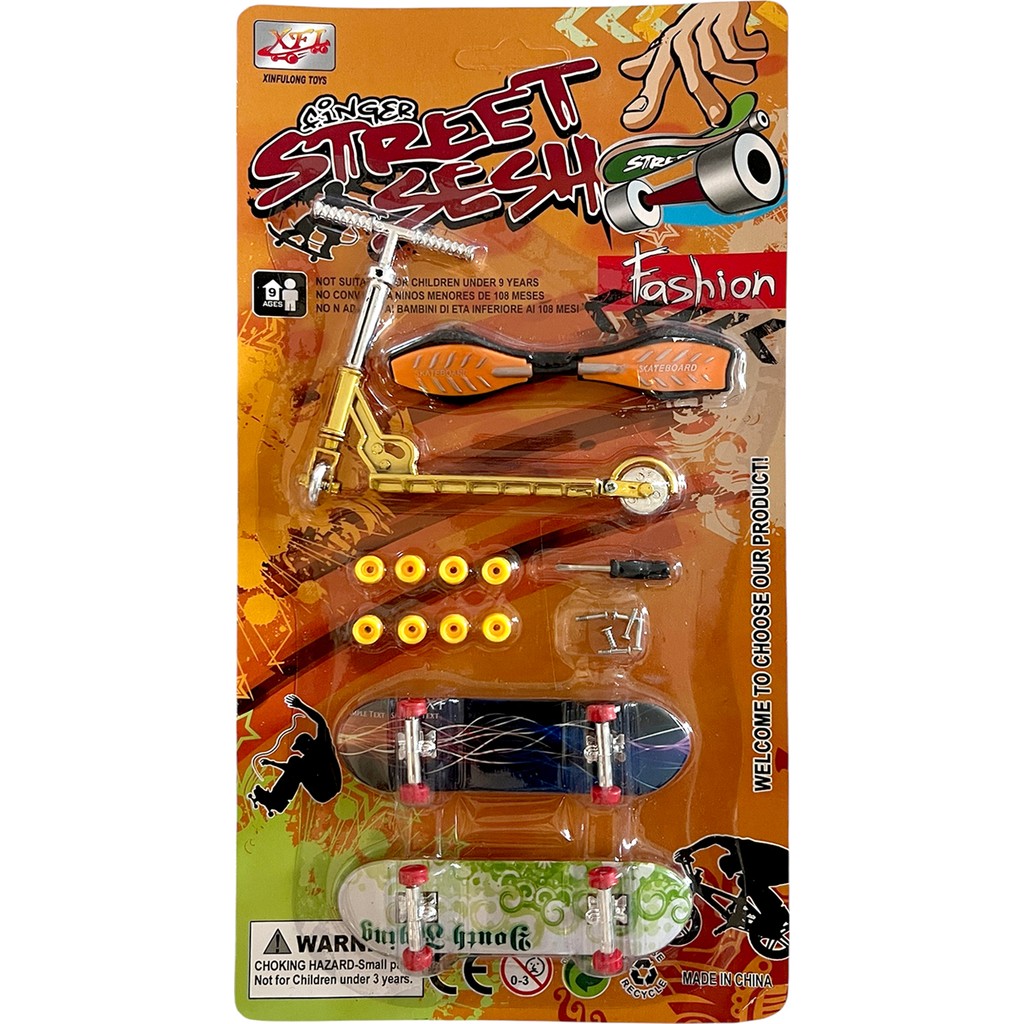UDATOYS Parmak Kaykay Scooter Mini Finger Skateboard Tornavida Değişen Yedek Tekerlekli Set 10 cm - Bahar Tornavida Fiyatı