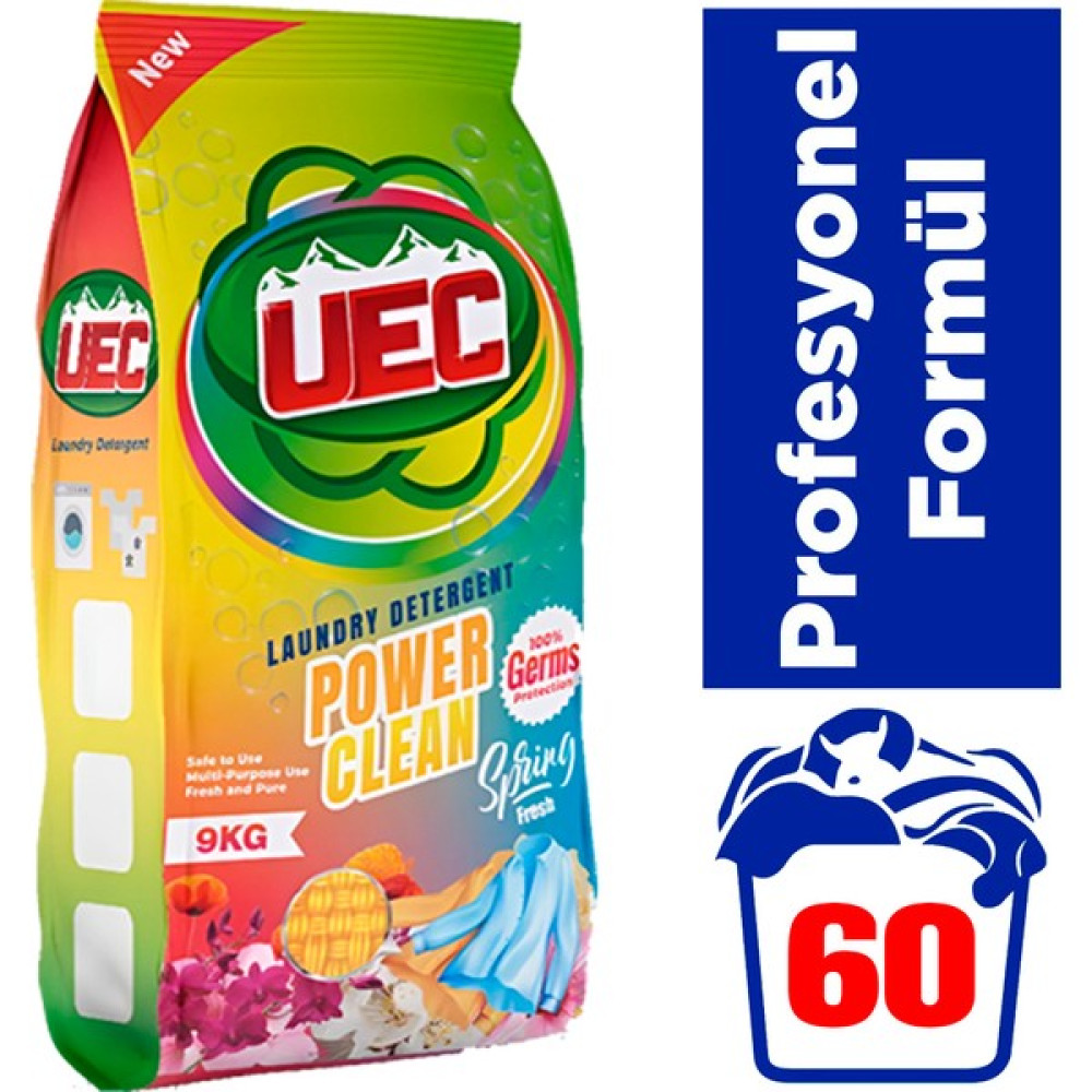 Uec Matik 9 kg Toz Deterjan - Renkliler Çamaşır Deterjanı Fiyatı