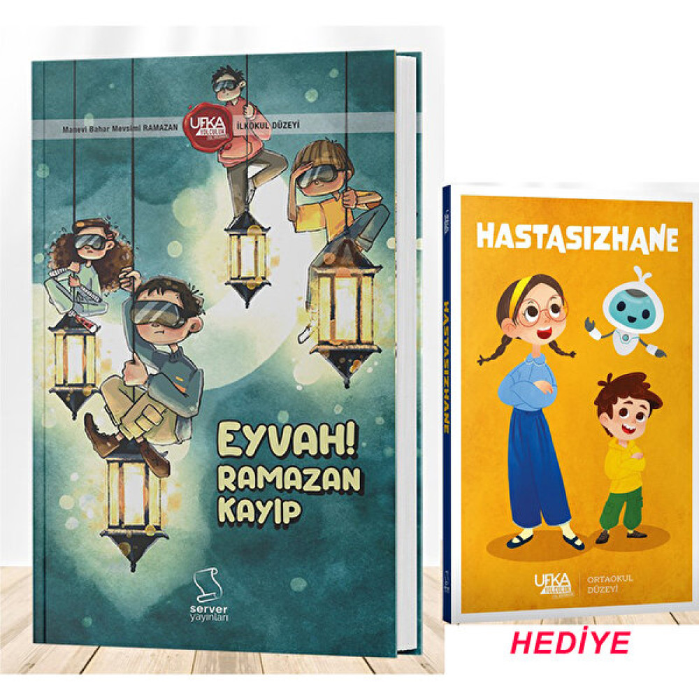 Ufka Yolculuk -11.yarışma Kitabı- Eyvah Ramazan Kayıp (Ilkokul Düzeyi) ve Hastasızhane Kitabı Hediyeli Çocuk Öykü Fiyatı