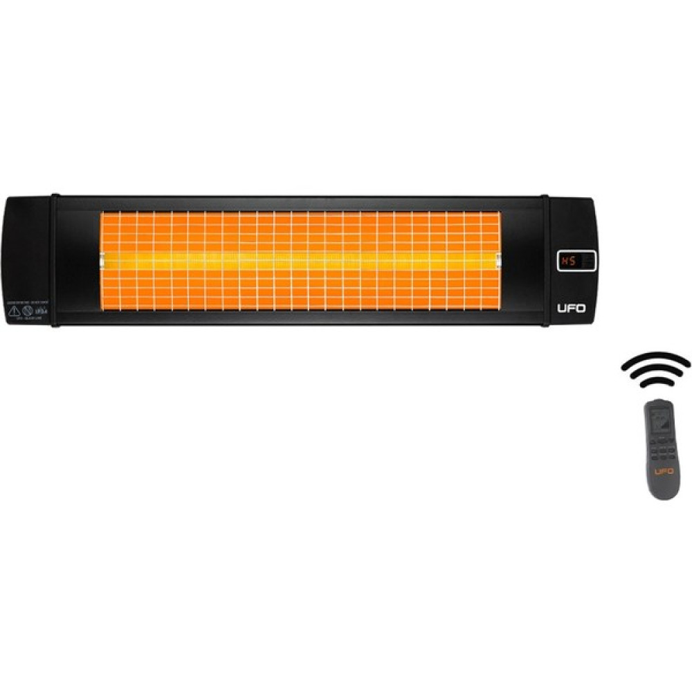 Ufo Black Line 2400 W Uk Duvar Tipi Dikey ve Yatay Kullanım & Devrilme Emniyetli Prizli Stand Isıtıcılar Fiyatı