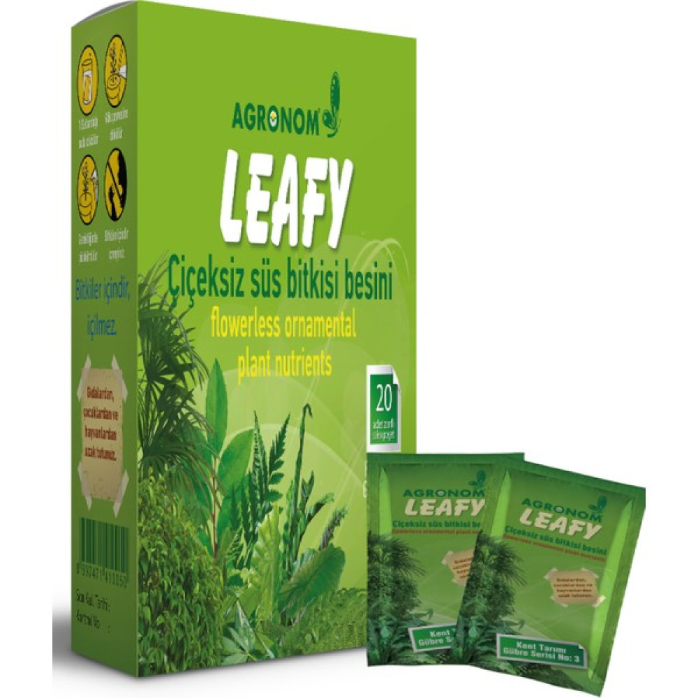 Ufuk Agronom Leafy Çiçeksiz Süs Bitkisi Besini Gübre Oto Boyaları Fiyatı