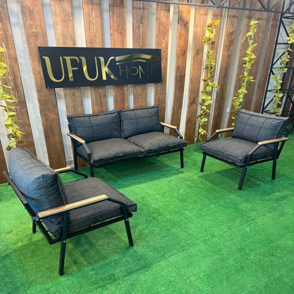 Ufuk Home Linda 2 1 1 Bahçe Balkon Takımı,balkon Mobilyası,teras Takımı,kafe Sandalyesi,bahçe Takımları Bahçe Mobilyası Takımı Fiyatı