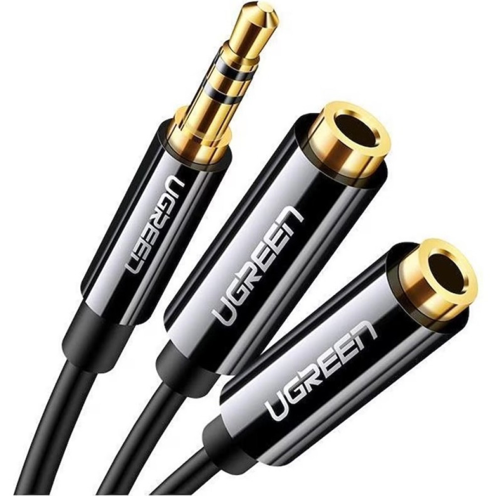 Ugreen 20816 AV134 3.5mm 2li Aux Kulaklık Çoklayıcı 2 Kulaklığı Aynı Anda Kullanın Daha Az Sinyal Kaybı Kulaklık Aksesuarı Fiyatı