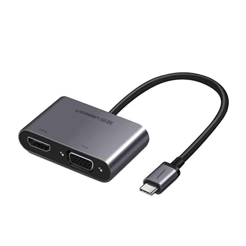 Ugreen 50505 Type-C Hdmi VGA Siyah Dönüştürücü Adaptör Bilgisayar Çevirici ve Adaptörü Fiyatı