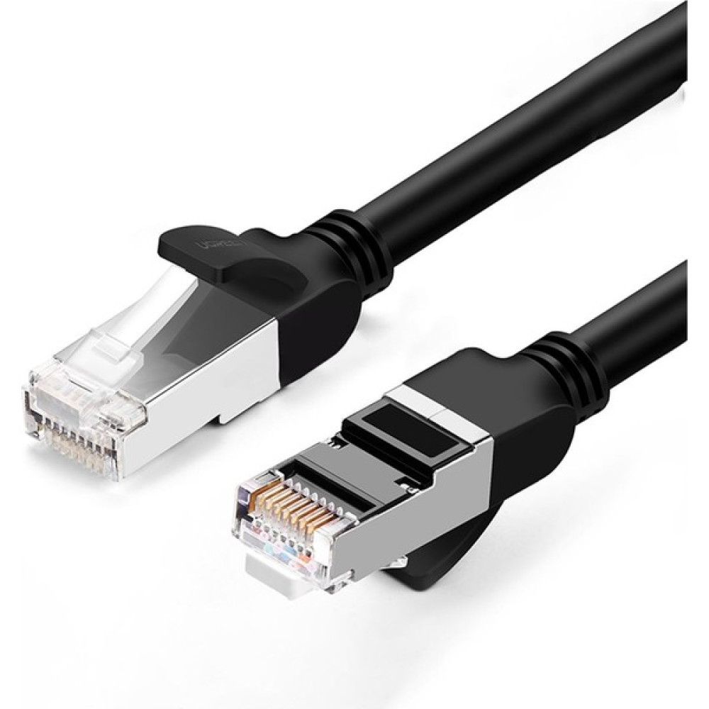 Ugreen Cat6 Pure Metal Konnektör Utp Ethernet Kablosu 10 Metre - Siyah - 10 m Ağ / Network Kablosu Fiyatı