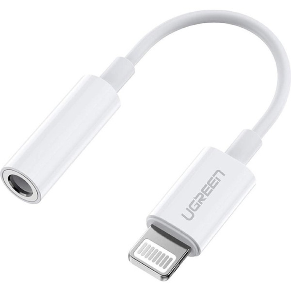 Ugreen iPhone Uyumlu için Lightning to 3.5mm Dönüştürücü Adaptör Kablo - Beyaz Cep Telefonu Şarj Cihazı Fiyatı
